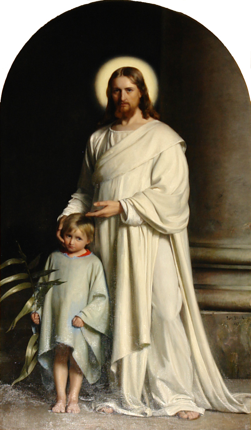 Christ and the Children by Carl Bloch